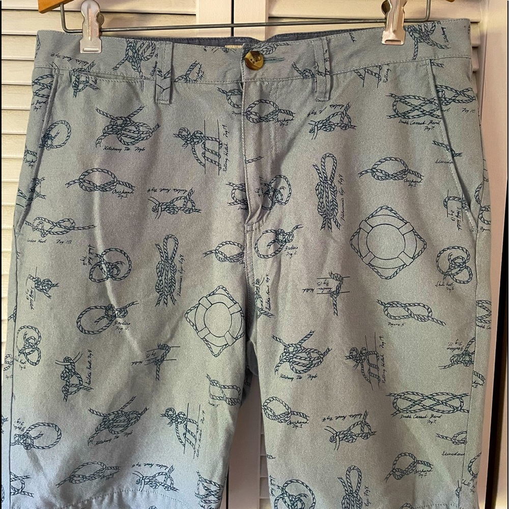 Vans-Mens size 32,  Nautical Print